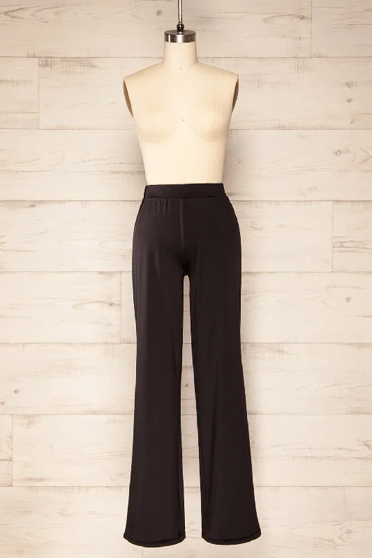 Dulcedo | Black Wide Leg Pants