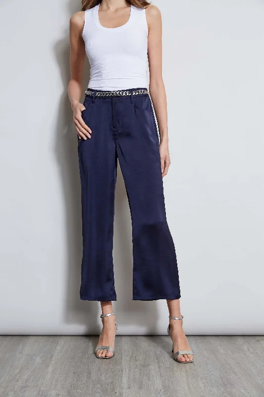 Washed Satin Fluid Pant