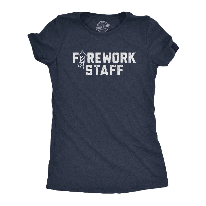 Firework Staff Women's T Shirt