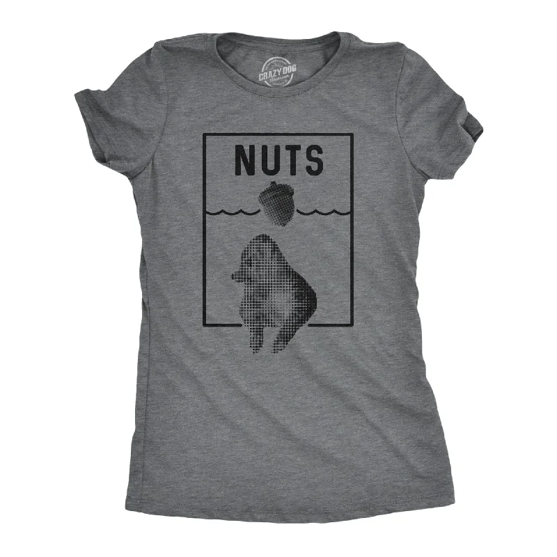 Nuts Jaws Squirrel Parody Women's T Shirt