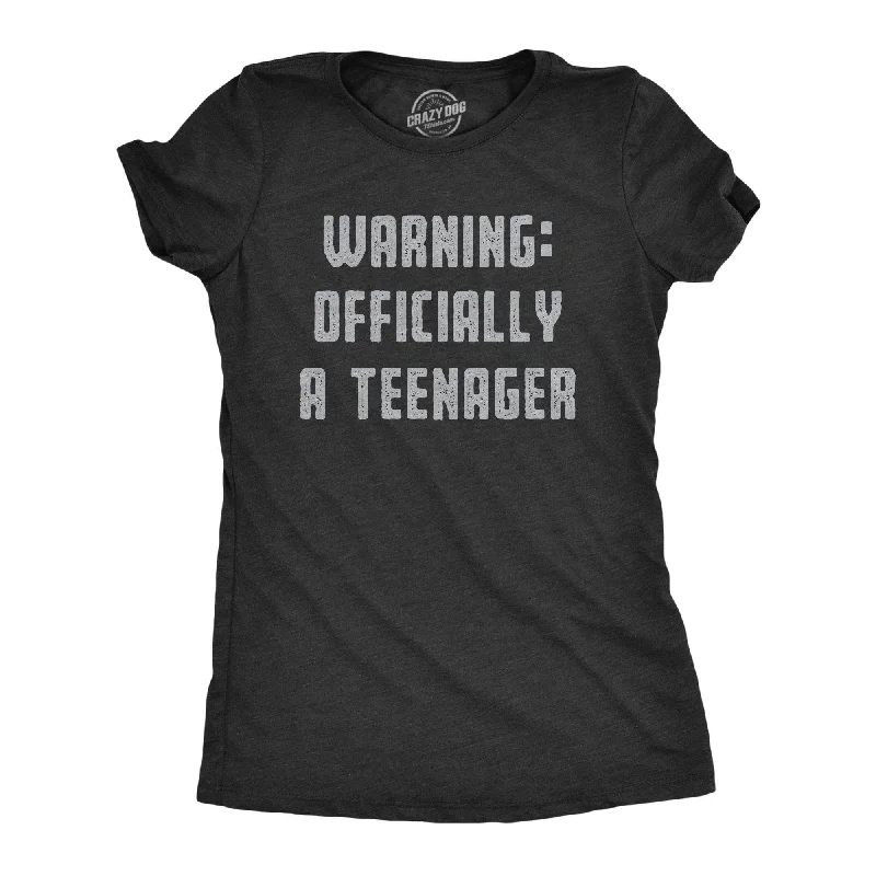 Warning: Offically A Teenager Women's T Shirt