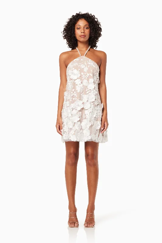 Callista Floral 3d Mini Dress