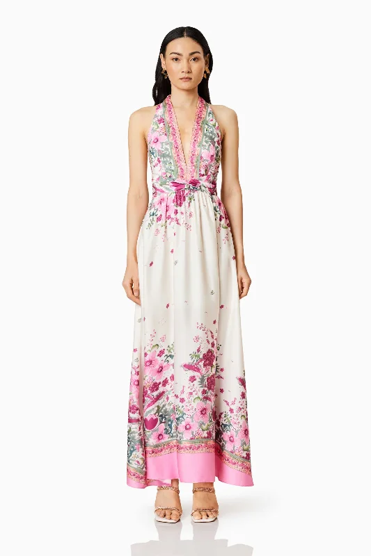 Castaway Maxi Dress In Multi