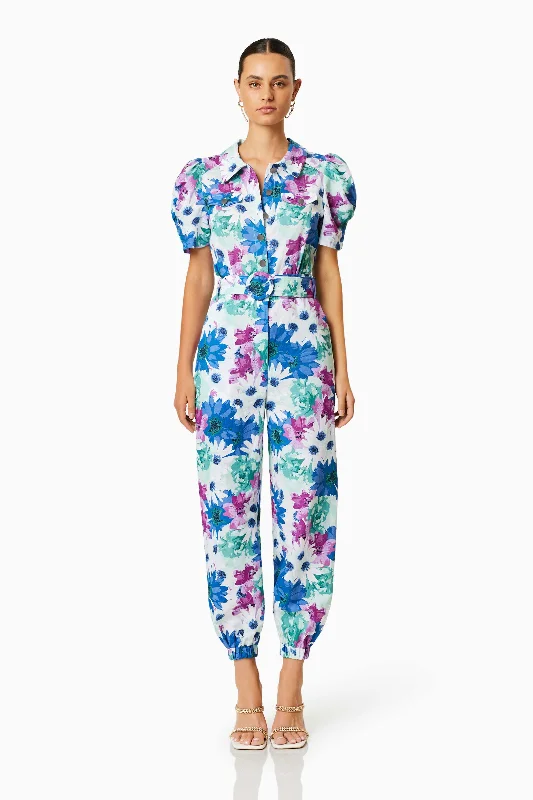 Hideaway Jumpsuit In Blue