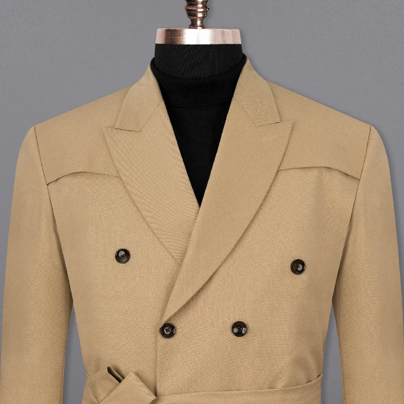 Tan Designer Sports Blazer