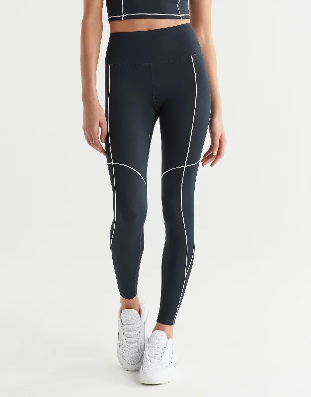 AMARA Legging - Navy/White