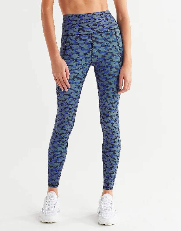 JOSI Legging - Blue Forest Print