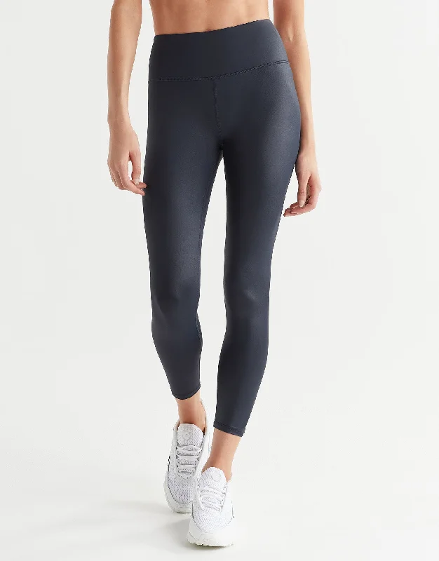 ZEPHYR 7/8th Legging - Navy High Shine