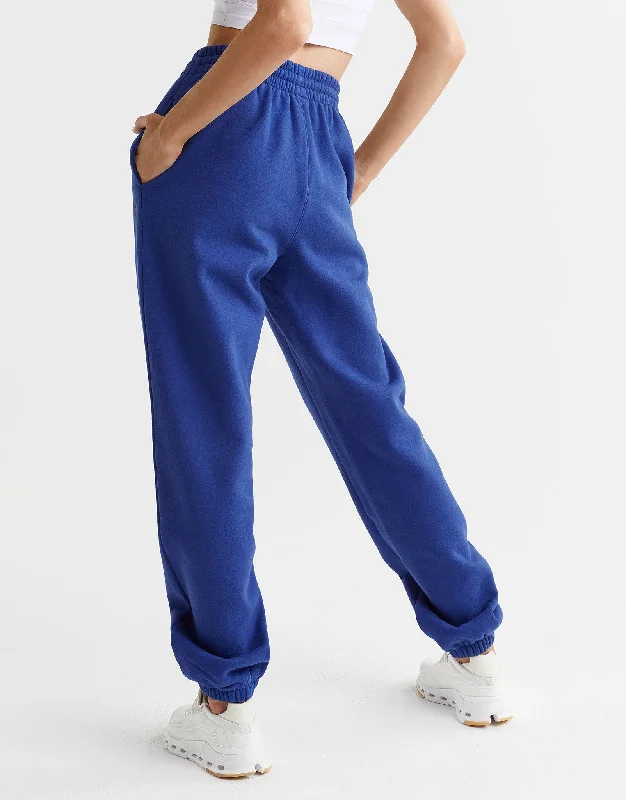 Lucy Track Pant in Cobalt Blue