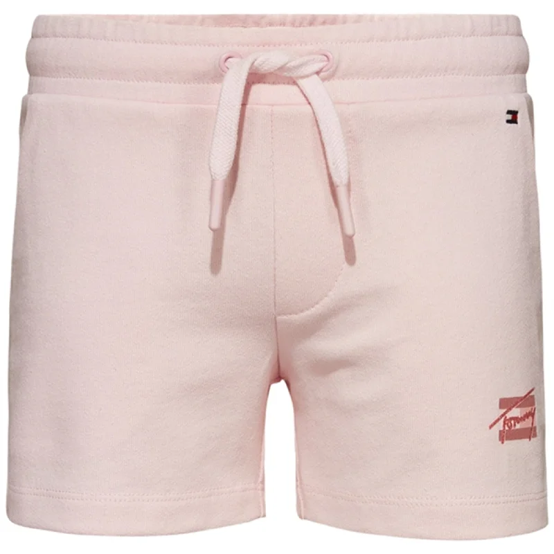 Tommy Hilfiger Natural Dye Script Shorts Broadway Pink